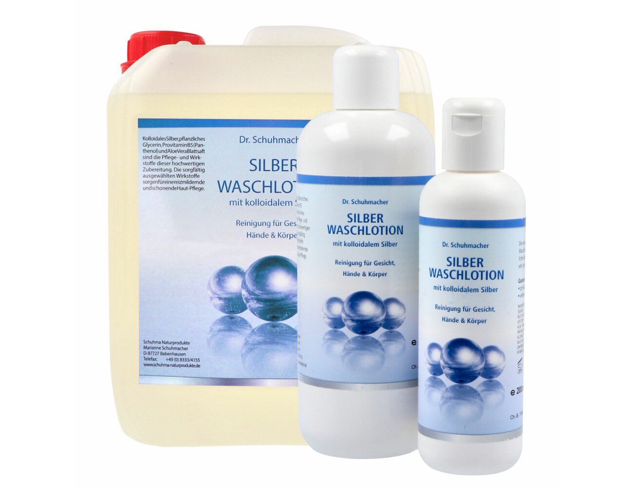 Dr. Schuhmacher Silber-Waschlotion