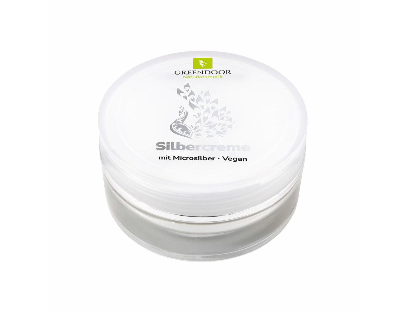 Greendoor Silbercreme mit Microsilber, 50 ml