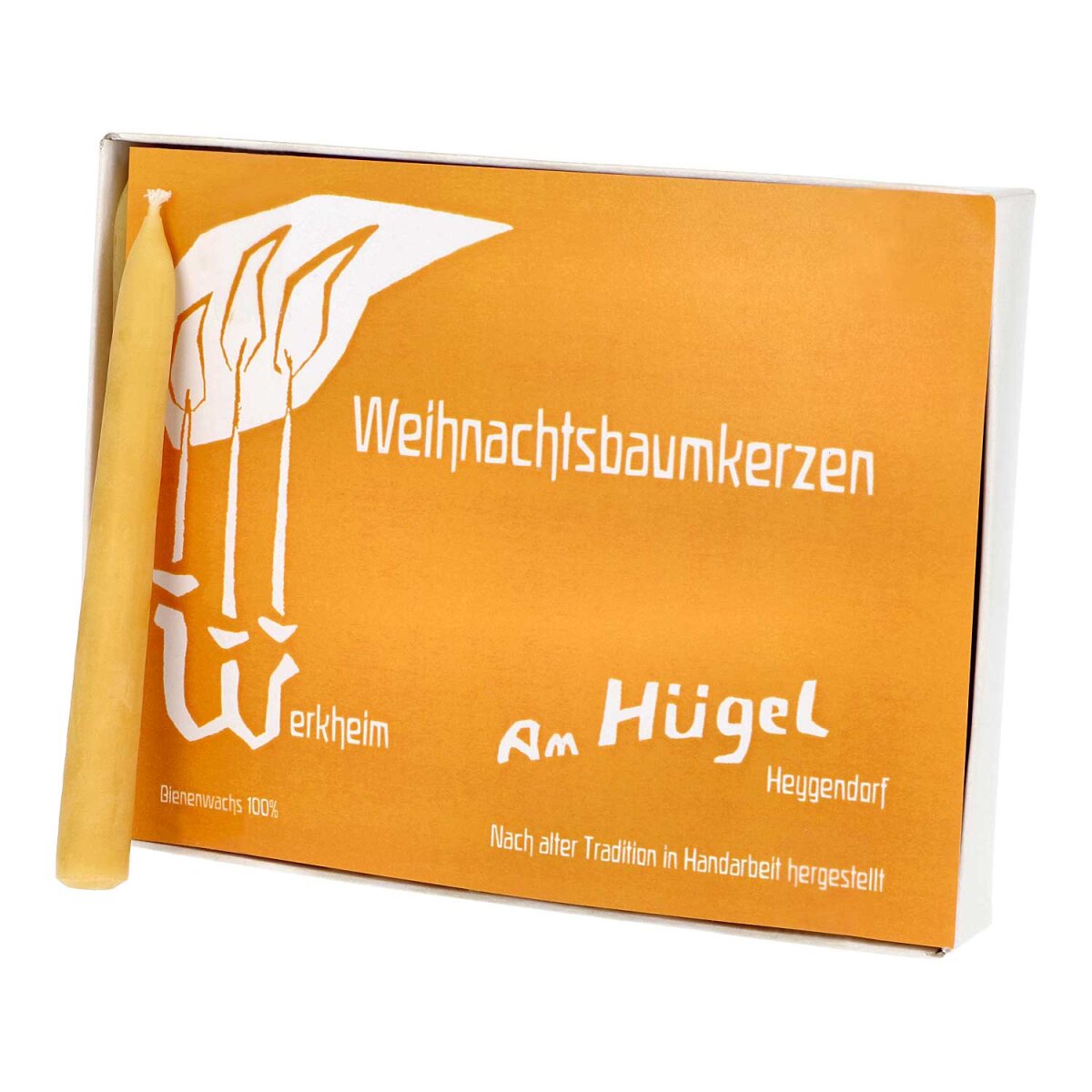 Anaelis Bienenwachs-Baumkerzen 12cm box