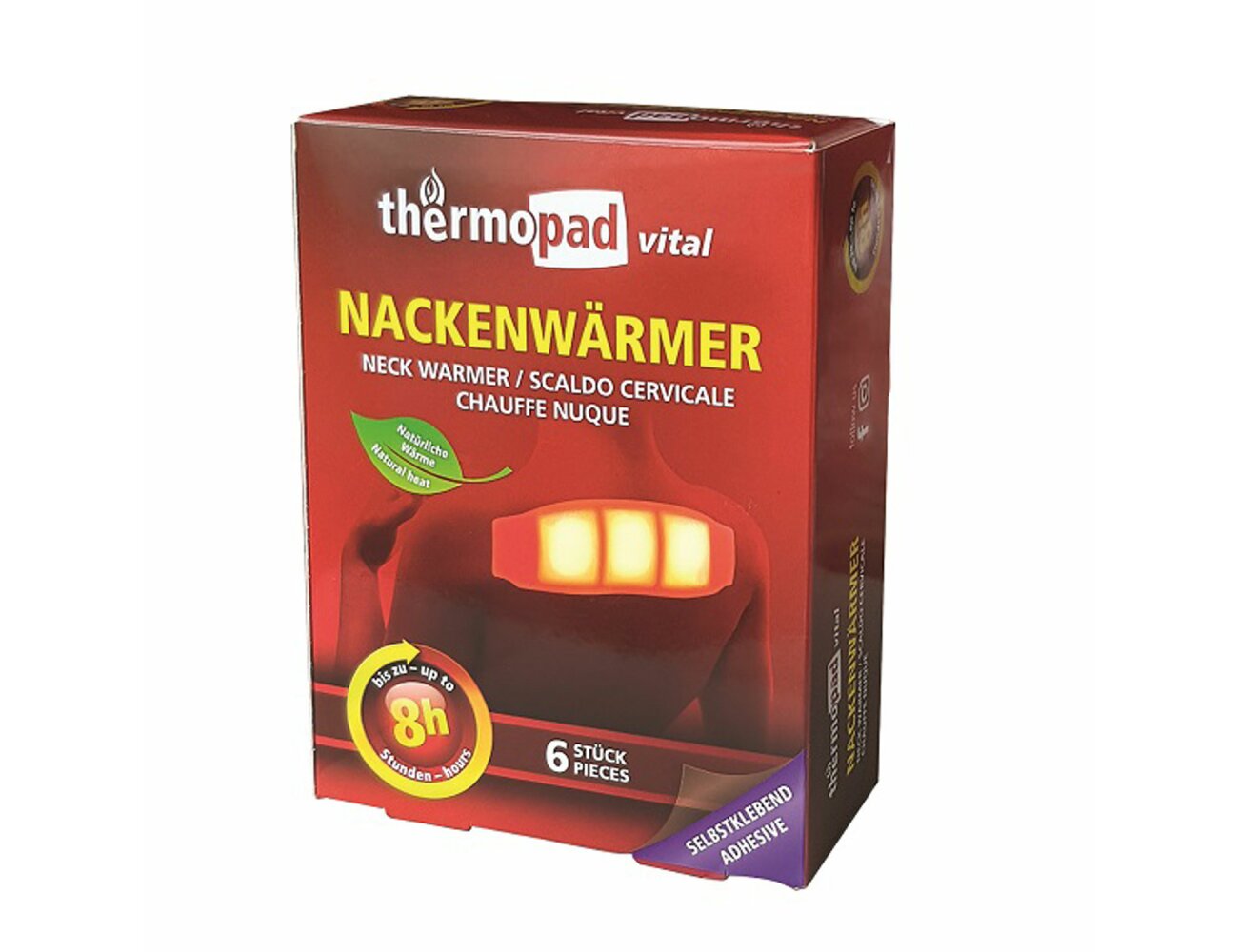 Thermopad Nackenwärmer 6er-Pack