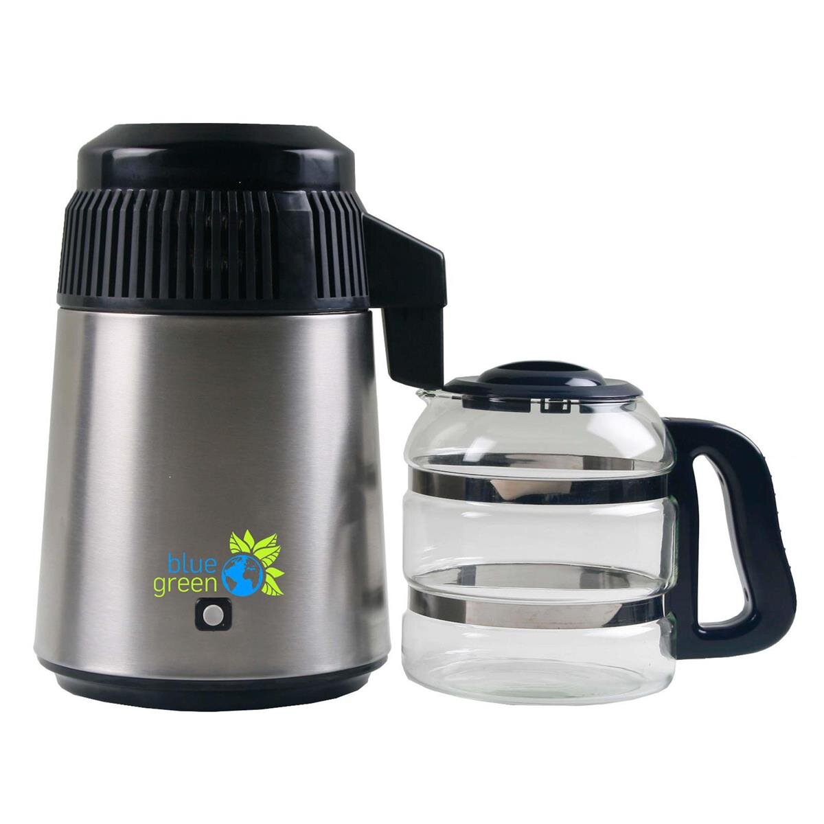 blue green Water Pro Wasserdestilliergerät mit Glaskann