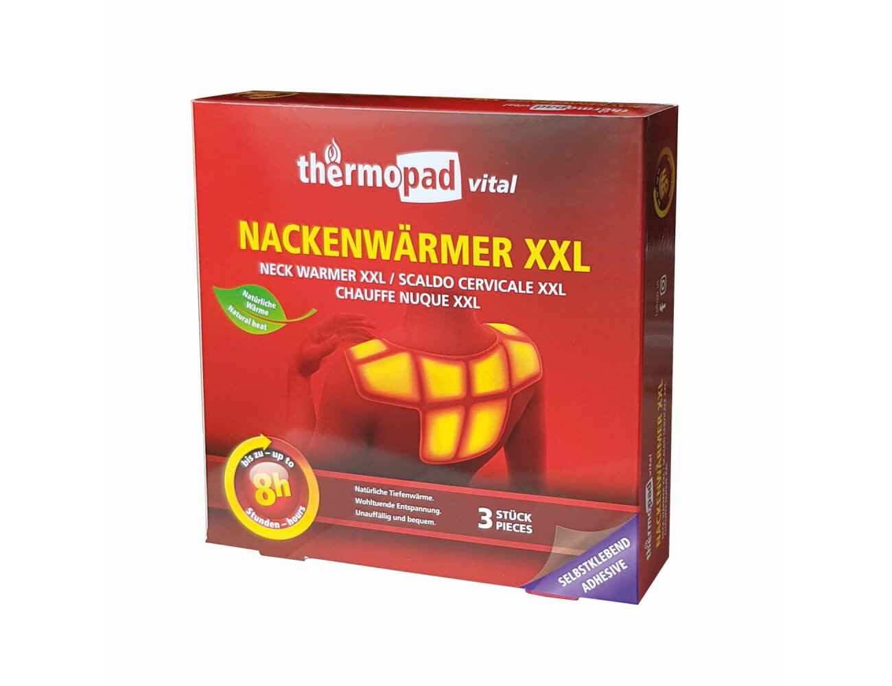 Thermopad Nackenwärmer XXL 3er-Pack