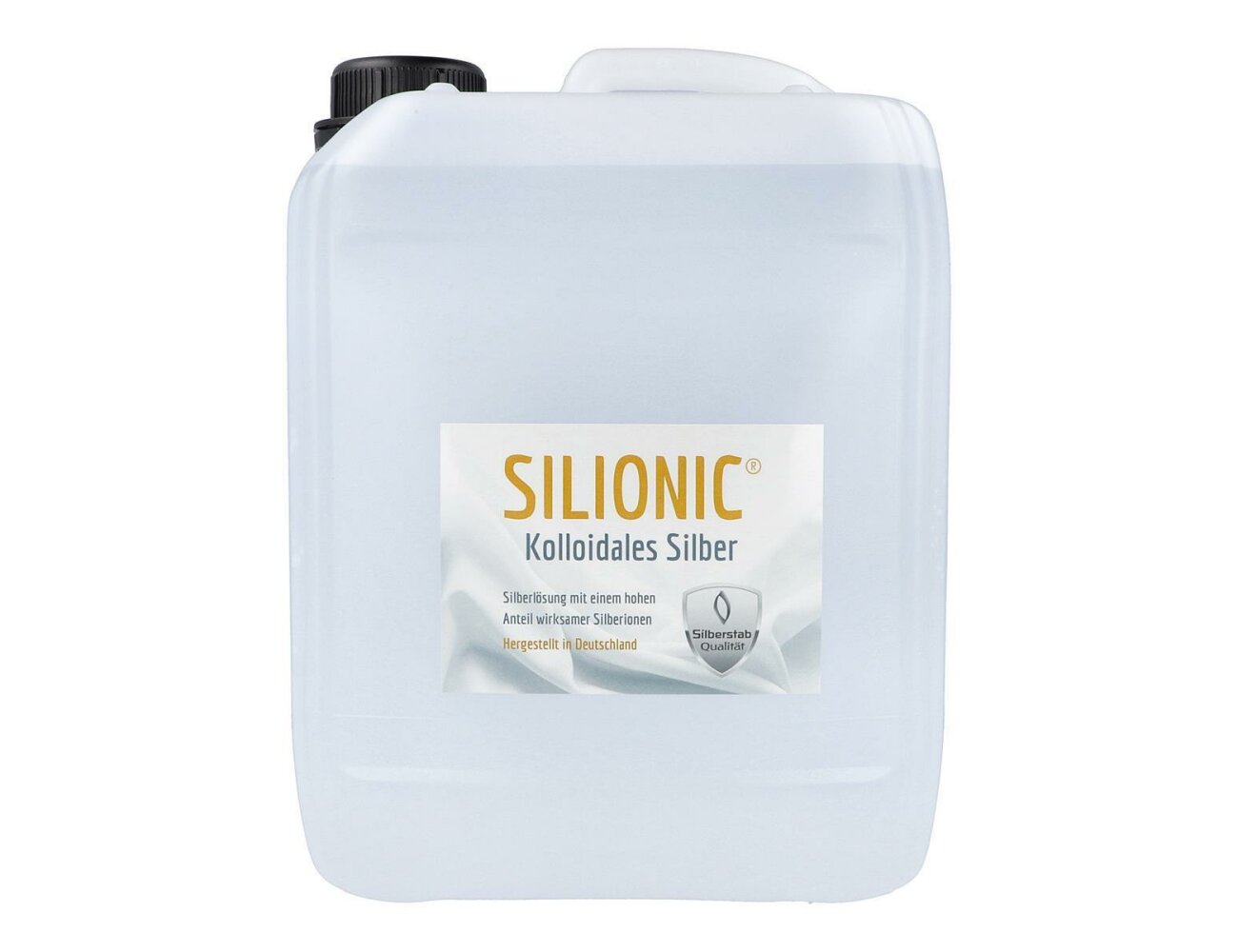 Silionic Kolloidales Silber, 10 ppm, 5 Liter