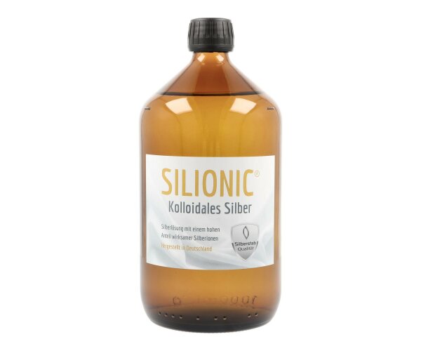 Silionic Kolloidales Silber, 100 ppm, 1 Liter