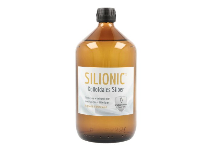 Silionic Kolloidales Silber, 100 ppm, 1 Liter