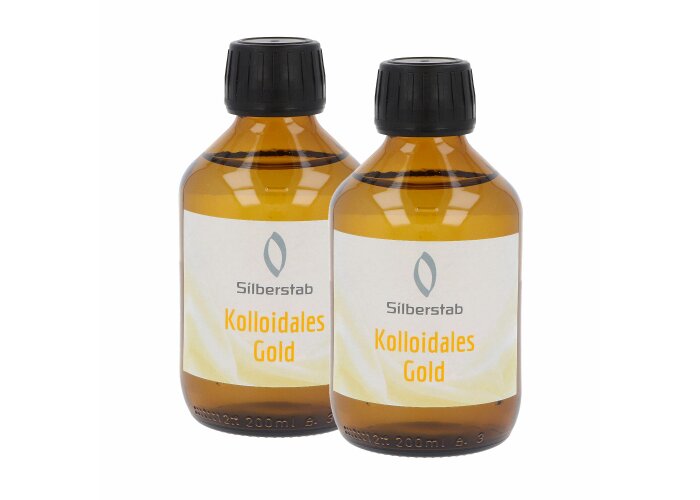 Kolloidales Gold, < 1 ppm, 400 ml Sparpaket