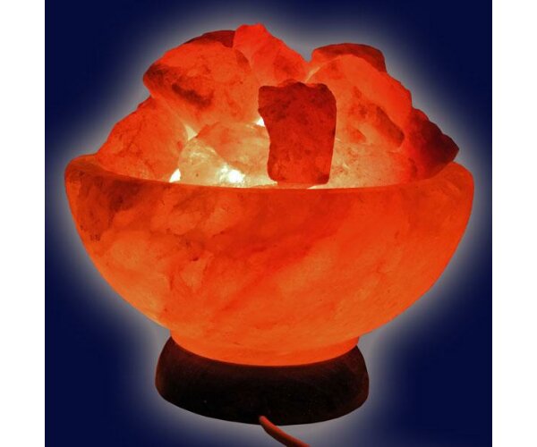 Silberst, online 29,95 Hurtig € | Feuerschale Natur kaufen Salzkristall-Lampe,