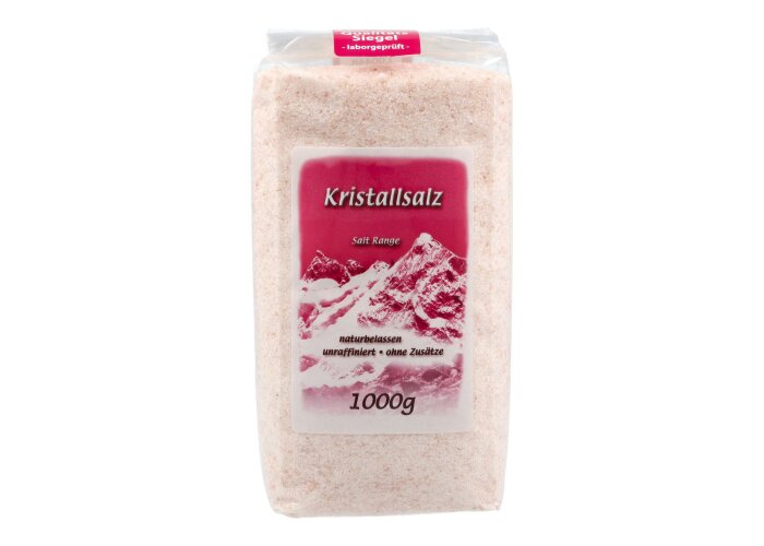 Natur Hurtig Himalaya Kristallsalz - fein, 1000 g Tüte