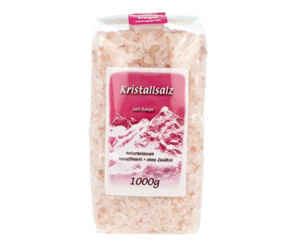 Natur Hurtig Himalaya Kristallsalz - Granulat, 1000 g Tüte