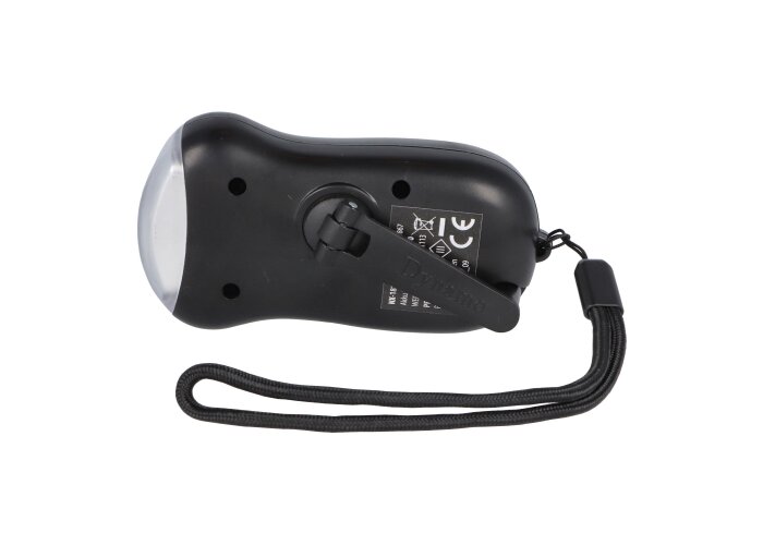 2er-Set Kurbeltaschenlampe mit Solarpanel