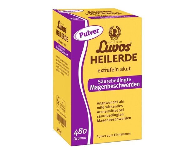 Luvos Heilerde extrafein akut, 480 g